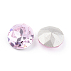 Pointed Back & Back Plated Glass Rhinestone Cabochons RGLA-J012-10mm-223-3