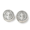 Religion Alloy Slide Charms FIND-E051-05AS-1