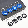 Olycraft Number Tag Set DIY-OC0007-34-4