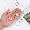 Transparent Half Round Glass Cabochons LS-X-GGLA-R027-30mm-7