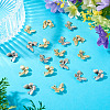 18Pcs 2 Colors Alloy Pendants FIND-TADJ0001-19-4