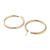 Ring 304 Stainless Steel Hoop Earrings for Women Men EJEW-B049-01F-G-2