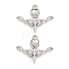 Alloy with Rhinestone Pendants RB-CBA7AC6-15P-02-1