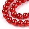 Glass Pearl Beads Strands HY-G002-01D-07-2