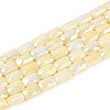 Anti-Tarnish Electroplate Glass Beads Strands GLAA-T025-29H-1