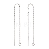 925 Sterling Silver Ear Stud Findings STER-I014-04S-1