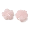 Natural Rose Quartz Carved Clover Display Decorration GG-CBA6D08-D01-2