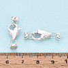 925 Sterling Silver Lobster Claw Clasps STER-T008-75S-4