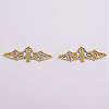Alloy Filigree Joiners Links PALLOY-WH0072-03AB-1