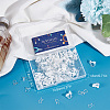 150Pcs 3 Style Plastic Clip-on Earring Findings KY-SC0001-72-6