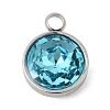 Birthstone Theme December 304 Stainless Steel Pendants STAS-G082-17P-12-1