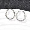 201 Stainless Steel Hoop Earrings EJEW-Z137-02P-06-1