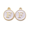 Golden Plated Alloy Charms ENAM-S118-01F-1