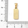 304 Stainless Steel Pendants LS-STAS-Z120-03F-G-3