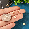 Real 14K Gold Plated Brass Connector Charms KK-TAC0017-04G-05-13