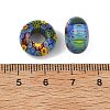 Handmade Millefiori Lampwork European Beads LA-CBA4BF9-01A-3