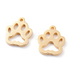 Ion Plating(IP) 304 Stainless Steel Pet Charms STAS-Y002-07G-1