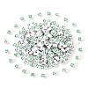 White Opaque Acrylic Beads MACR-YW0001-20F-1