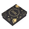 Gold Stamping Planet Cardboard Jewelry Packaging Boxes CON-T002-01D-1