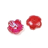 UV Plating Opaque Acrylic Bead Cap OACR-K001-45B-2