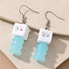 Resin Dangle Earrings WG8936B-05-1