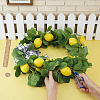 Plastic & Cloth Artificial Lemon Vine DIY-WH0504-970-3