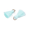 Polycotton(Polyester Cotton) Tassel Pendant Decorations X-FIND-S280-11-2