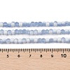 Frosted Crackle Glass Beads X1-GLAA-U001-4mm-M14-4