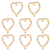 8Pcs Brass Pendants KK-NB0004-24-1