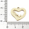 Alloy Rhinestone Pendants FIND-U026-13G-3