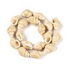 Handmade Printed Porcelain Beads Strand X1-PORC-T133-01F-2