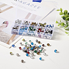 300Pcs 10 Colors Electroplate Transparent Glass Beads EGLA-SW0001-02-6