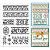 Custom PVC Plastic Clear Stamps DIY-WH0618-0063-1