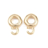 Brass Tube Bails KK-C163-10B-G-1