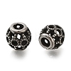 304 Stainless Steel European Beads STAS-D191-05S-AS-1