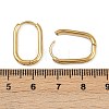 304 Stainless Steel Oval Hoop Earrings EJEW-K268-36G-5