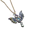 Alloy Dragon Pendant Necklaces for Women Men WGB8FF1-01-2