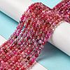 Natural Agate Beads Strands X-G-G079-A01-01-2