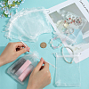 100pcs Large Organza Pouches Portable Shoes Bag Travel Storage Drawstring Bags OP-SP0001-03D-01-3