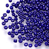 8/0 Baking Paint Glass Round Seed Beads SEED-S036-01B-07-1