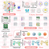 DIY Acrylic Bead Mobile Phone Strap Making Kits DIY-SP0003-64-2