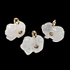 Natural Quartz Crystal Carved Pendants GG-CBA105B-03K-G-1