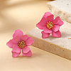 Sweet and Stylish Multi-layer Petal Flower Stud Earrings for Women DF7848-5-1