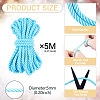 5M Polyester Twisted Round Cord OCOR-TA0003-90B-4