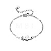 304 Stainless Steel Wild Goose Link Bracelets WG08671-01-2