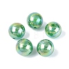 UV Plating Opaque Acrylic Beads SACR-Q005-01C-1