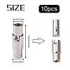 Smooth 304 Stainless Steel Magnetic Screw Clasps STAS-PJ0001-09P-3