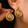 304 Stainless Steel Crystal Rhinestone Stud Earrings FS-WG01727-14-1