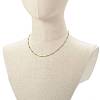 304 Stainless Steel Satellite Chains Necklace NJEW-JN03594-02-5