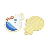 Alloy Enamel Pendants ENAM-L055-01I-01-2